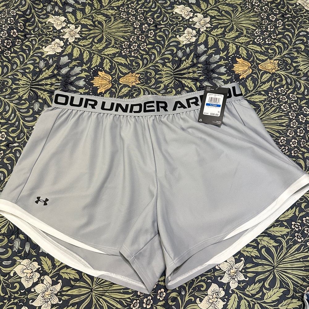 Under Armour Women's Athletic Gray Shorts